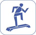 Icon step aerobic